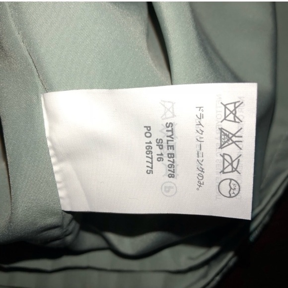 Mint green lace dress 10 J Crew - Picture 8 of 8